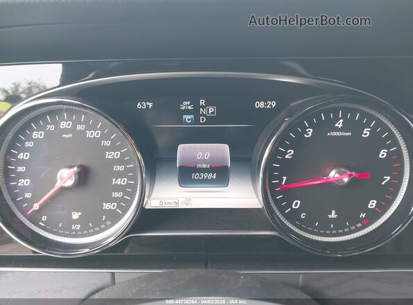 WDDZF6JB8KA498010 2019 MERCEDES-BENZ E-CLASS Gray Widok tylnych siedzeń