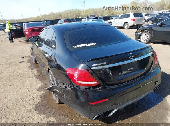 WDDZF8KB4JA333368 2018 MERCEDES-BENZ AMG E 63 Black უკანა მარცხენა