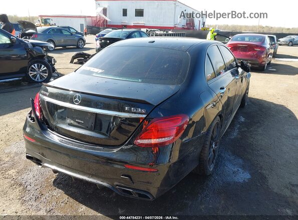 WDDZF8KB4JA333368 2018 MERCEDES-BENZ AMG E 63 Black უკანა მარჯვენა