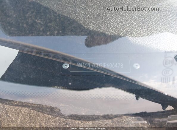 WDZPE7CD2JP606478 2018 MERCEDES-BENZ SPRINTER Черный Вид подкапотного пространства
