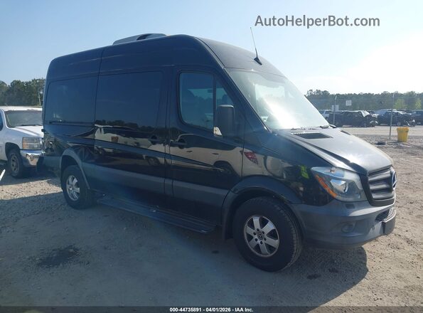 WDZPE7CD2JP606478 2018 MERCEDES-BENZ SPRINTER Черный Вид задней части салона