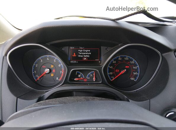 WF0DP3TH7G4114240 2016 FORD FOCUS RS Черный Вид задних сидений