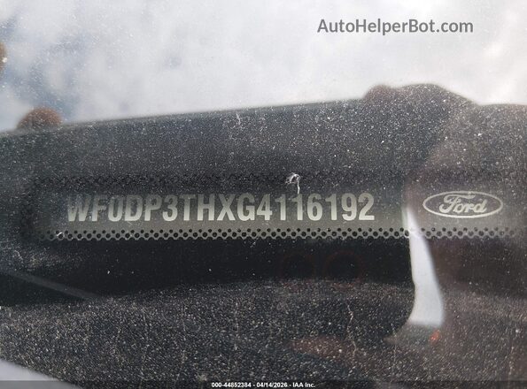 WF0DP3THXG4116192 2016 FORD FOCUS RS Black 