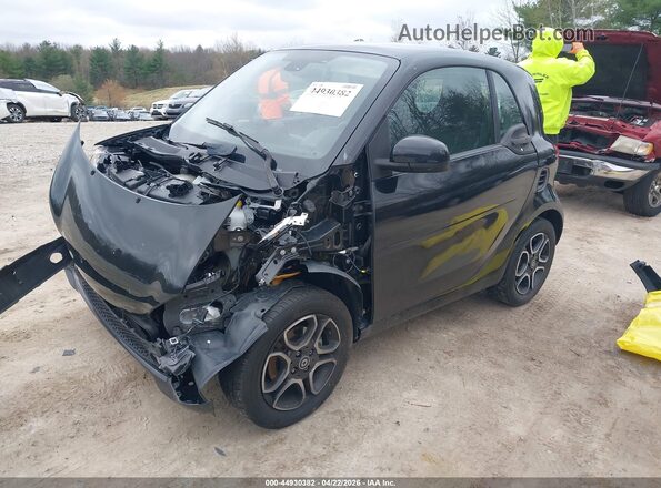 WMEFJ5DA0GK053157 2016 SMART FORTWO Black Առջևի ձախ երեք քառորդ տեսարան