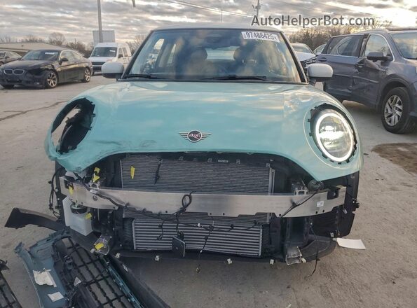 WMW23GD04S2W16758 2025 MINI COOPER Turquoise Vista frontal