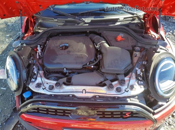 WMW23GD07S2W37393 2025 MINI COOPER Red Vista interior trasera