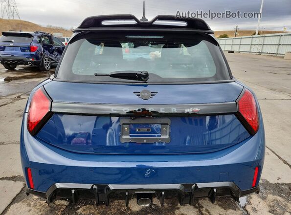 WMW33GD03T2X98667 2026 MINI COOPER Blue Հետևի տեսք