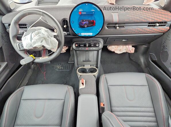 WMW33GD03T2X98667 2026 MINI COOPER Blue Առջևի վահանակի տեսք