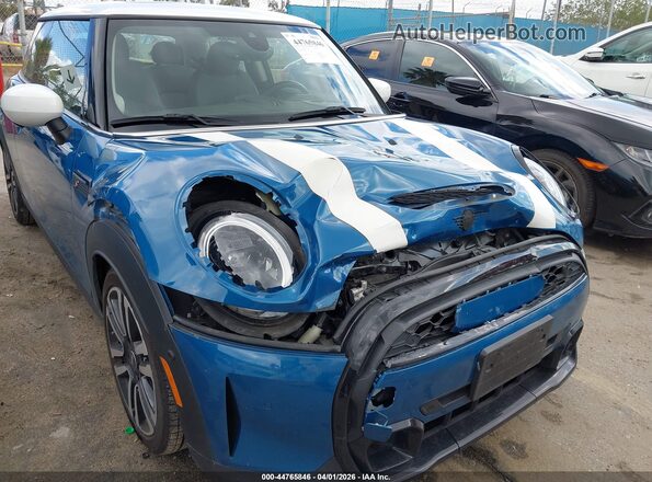 WMW53DH04P2T55886 2023 MINI HARDTOP Blue Вид спереду