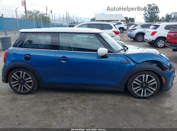 WMW53DH04P2T55886 2023 MINI HARDTOP Blue Вид задньої частини салону