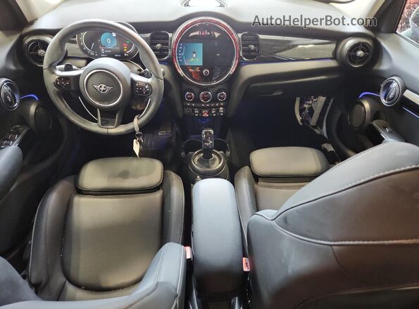 WMW53DK06P2U09066 2023 MINI COOPER White Առջևի վահանակի տեսք