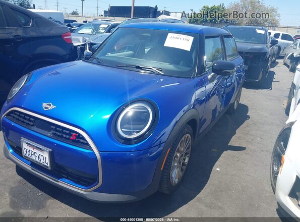 WMW53GD00S2W79367 2025 MINI HARDTOP Синий Передняя левая четверть