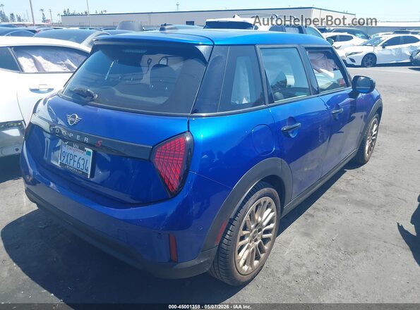 WMW53GD00S2W79367 2025 MINI HARDTOP Синий Задняя правая четверть