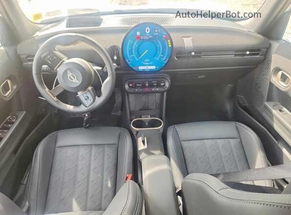 WMW53GD03T2Y08655 2026 MINI COOPER White Вид панелі приладів