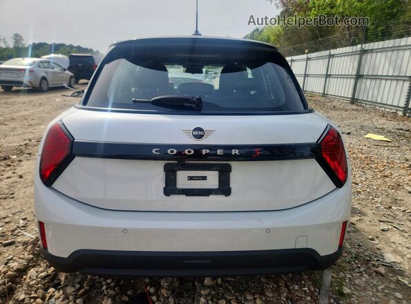 WMW53GD03T2Y08655 2026 MINI COOPER White Вид ззаду