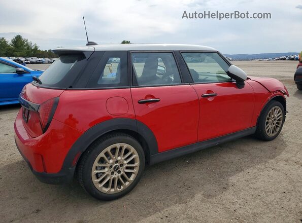 WMW53GD07S2X52458 2025 MINI COOPER Red Rear right