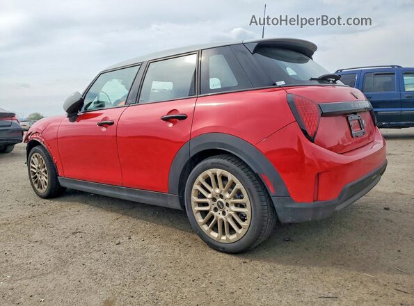 WMW53GD07S2X52458 2025 MINI COOPER Red Rear left
