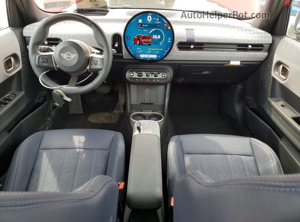 WMW53GD07S2X52458 2025 MINI COOPER Red Dashboard view