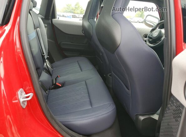 WMW53GD07S2X52458 2025 MINI COOPER Red Rear seats view