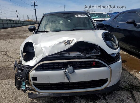 WMW53GD08S2W88625 2025 MINI COOPER White Դիմացի տեսք