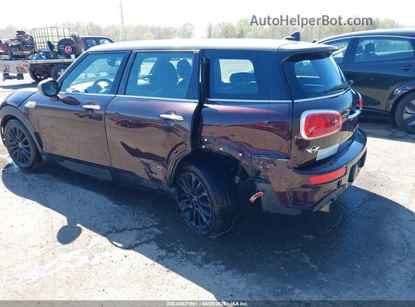 WMWLN9C5XG2E16193 2016 MINI CLUBMAN Фиолетовый Задняя левая четверть