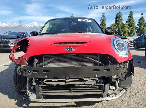 WMWXP3C0XM2P38824 2021 MINI COOPER Красный Вид спереди