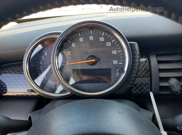 WMWXR5C09L2L33770 2020 MINI COOPER White Սարքավորումների վահանակի տեսք