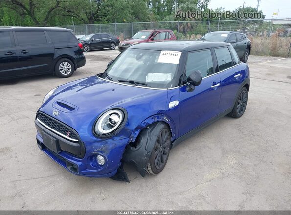 WMWXU3C52K2H86676 2019 MINI HARDTOP Blue Front view