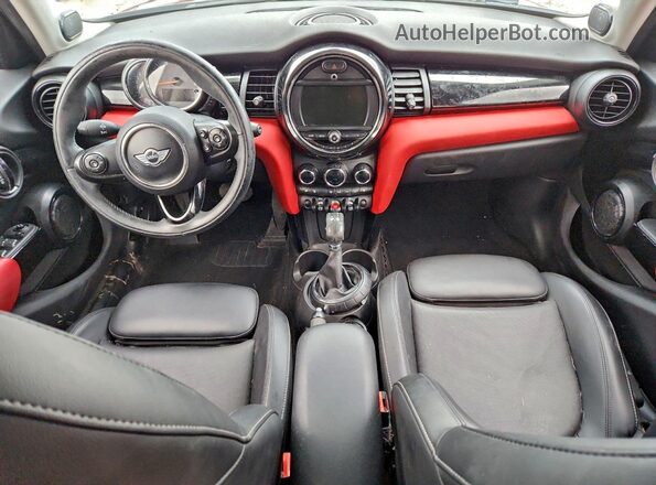 WMWXU3C5XG2D27547 2016 MINI COOPER Red წინა პანელის ხედი