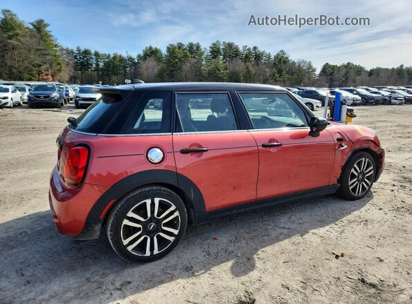 WMWXU9C01M2N39995 2021 MINI COOPER Red Trasero derecho