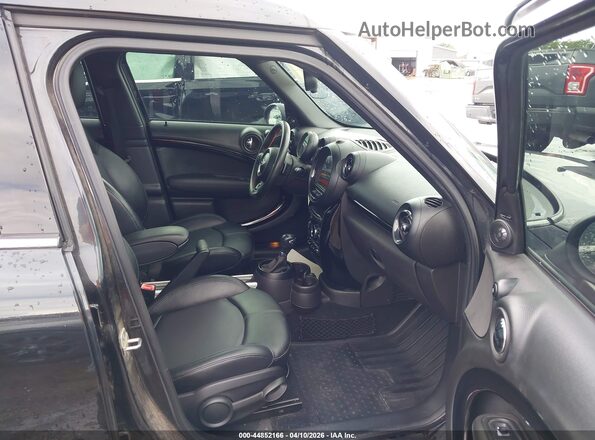 WMWZB3C50GWR48784 2016 MINI COUNTRYMAN Black Widok wnętrza z przodu
