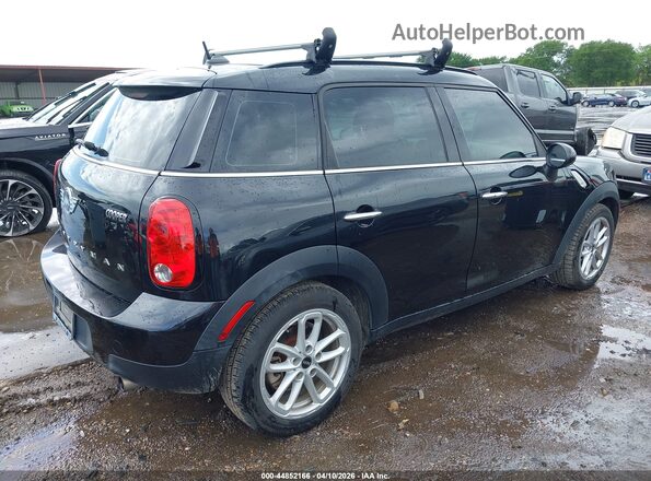 WMWZB3C50GWR48784 2016 MINI COUNTRYMAN Black Tył prawy