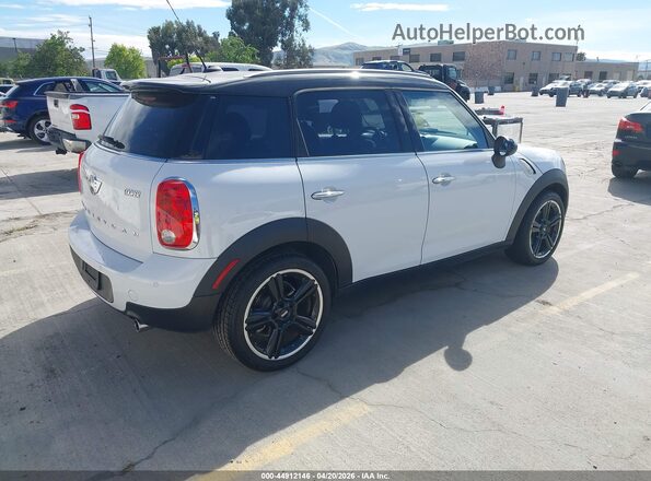 WMWZB3C51GWR48339 2016 MINI COUNTRYMAN Белый Задняя правая четверть