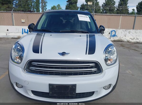 WMWZB3C51GWR48339 2016 MINI COUNTRYMAN Белый Вид спереди