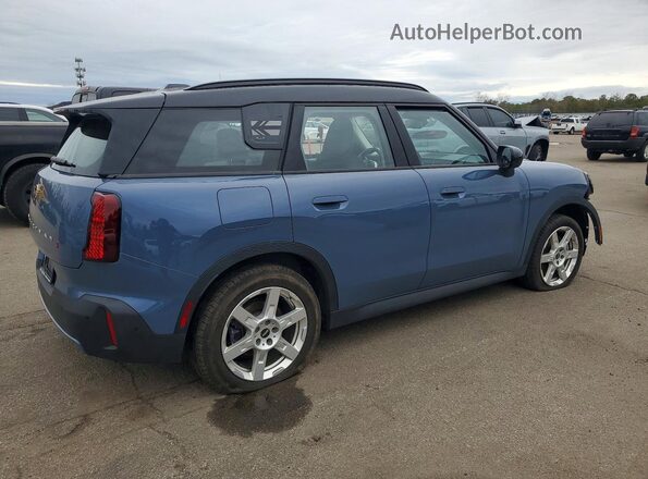 WMZ23GA09S7S03499 2025 MINI COUNTRYMAN Синий Задняя правая четверть