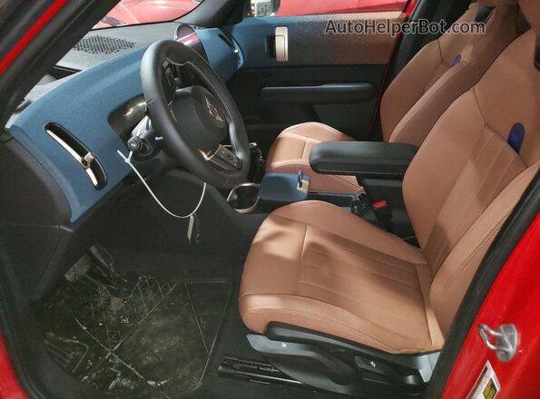 WMZ23GA09S7S76839 2025 MINI COUNTRYMAN Red წინა სალონის ხედი