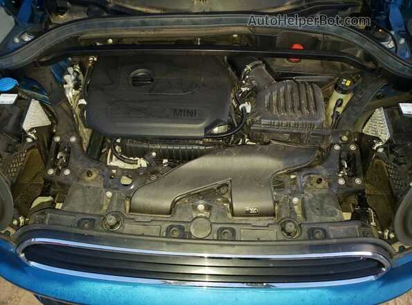 WMZ43BR00N3N69072 2022 MINI COOPER Синий Вид подкапотного пространства