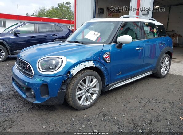 WMZ83BR02P3P40277 2023 MINI COUNTRYMAN Blue Przód lewy