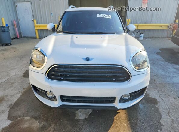 WMZYS7C31J3F44389 2018 MINI COOPER White Widok z przodu