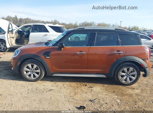 WMZYS7C3XJ3E09279 2018 MINI COUNTRYMAN Brown Widok wnętrza 360 stopni