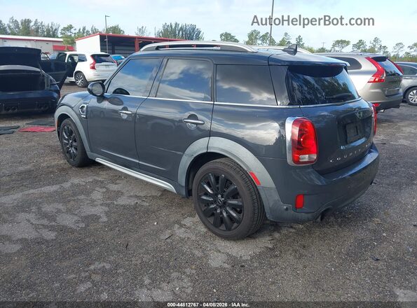 WMZYT3C31H3D98138 2017 MINI COUNTRYMAN Серый Задняя левая четверть