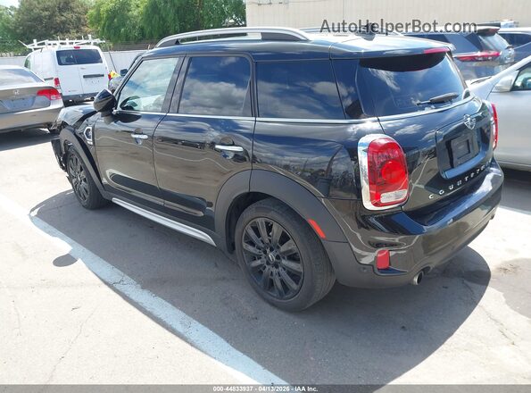 WMZYT3C36H3D97583 2017 MINI COUNTRYMAN Black Trasero izquierdo
