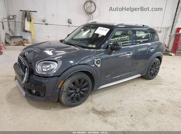 WMZYT5C31H3D81092 2017 MINI COUNTRYMAN Gray Przód lewy