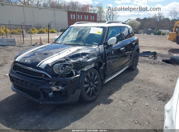 WMZYT5C38J3E60457 2018 MINI COUNTRYMAN Черный Передняя левая четверть