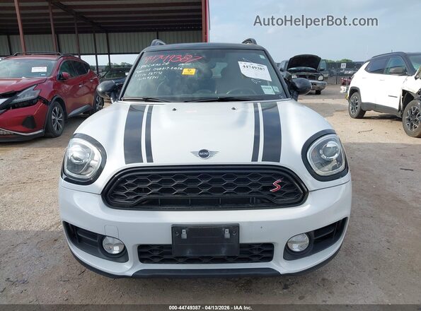 WMZYT5C59K3G92116 2019 MINI COUNTRYMAN White Հետևի տեսք