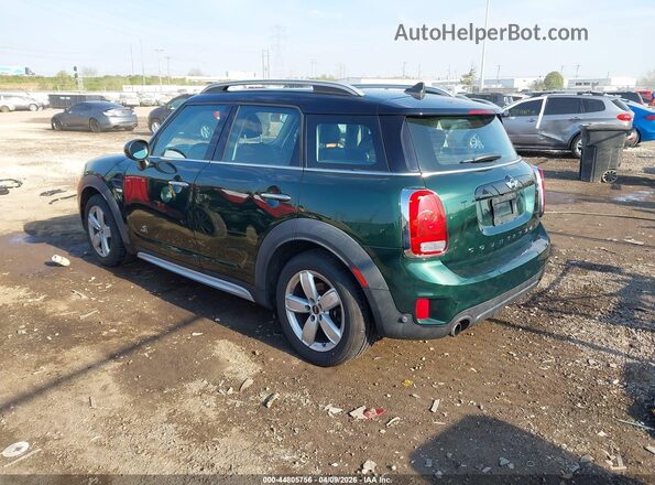 WMZYV5C32H3E02266 2017 MINI COUNTRYMAN Green Trasero izquierdo