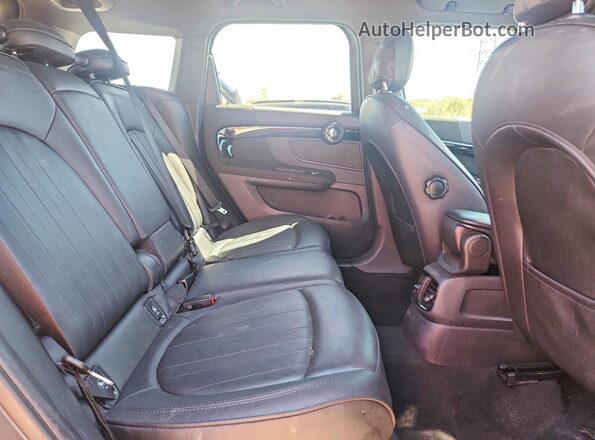 WMZYV9C36J3B92171 2018 MINI COOPER Gray უკანა სალონის ხედი