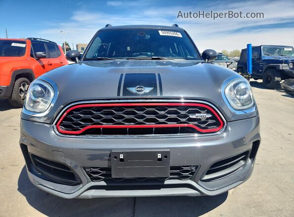 WMZYV9C36J3B92171 2018 MINI COOPER Gray წინა ხედი