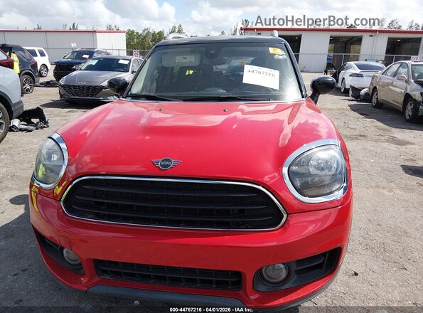 WMZYW5C07L3L13334 2020 MINI COUNTRYMAN Red ხელსაწყოთა პანელის ხედი