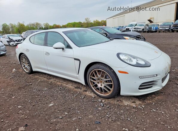 WP0AA2A71GL005144 2016 PORSCHE PANAMERA White Front right